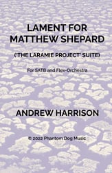 Lament for Matthew Shepard Orchestra sheet music cover